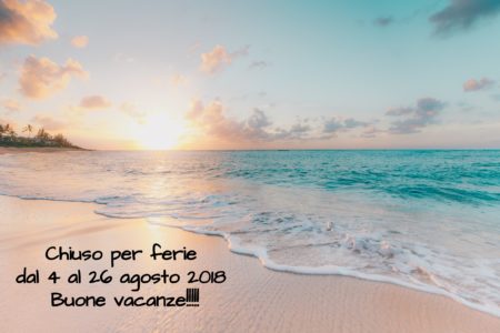 Chiusura azienda per vacanze estive